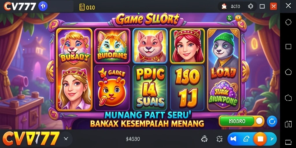 Gameplay seru dan menarik dari CV777 Slot.
