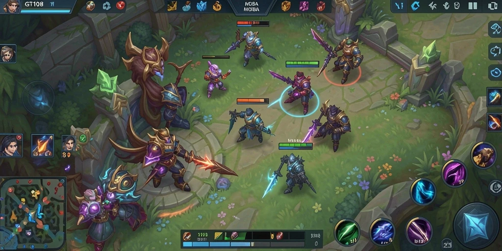 Gameplay seru dan strategi mendebarkan di GT108.