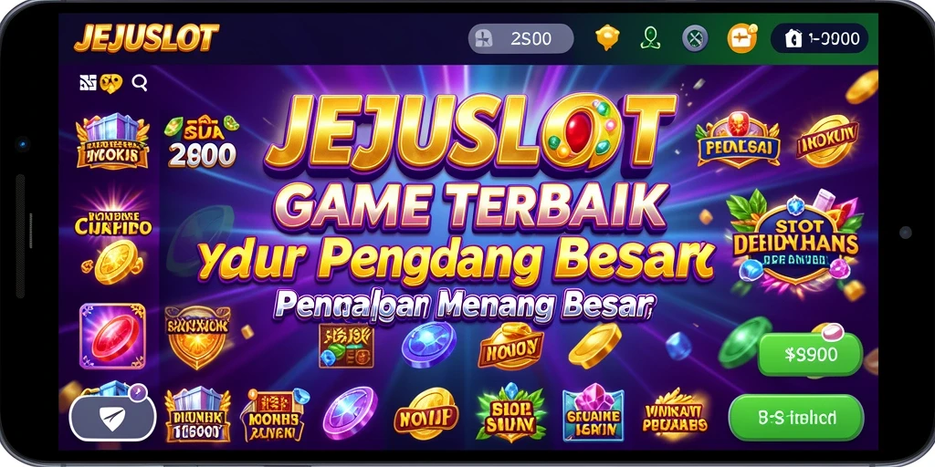 Tampilan gameplay JEJUSLOT yang menarik dan penuh warna.