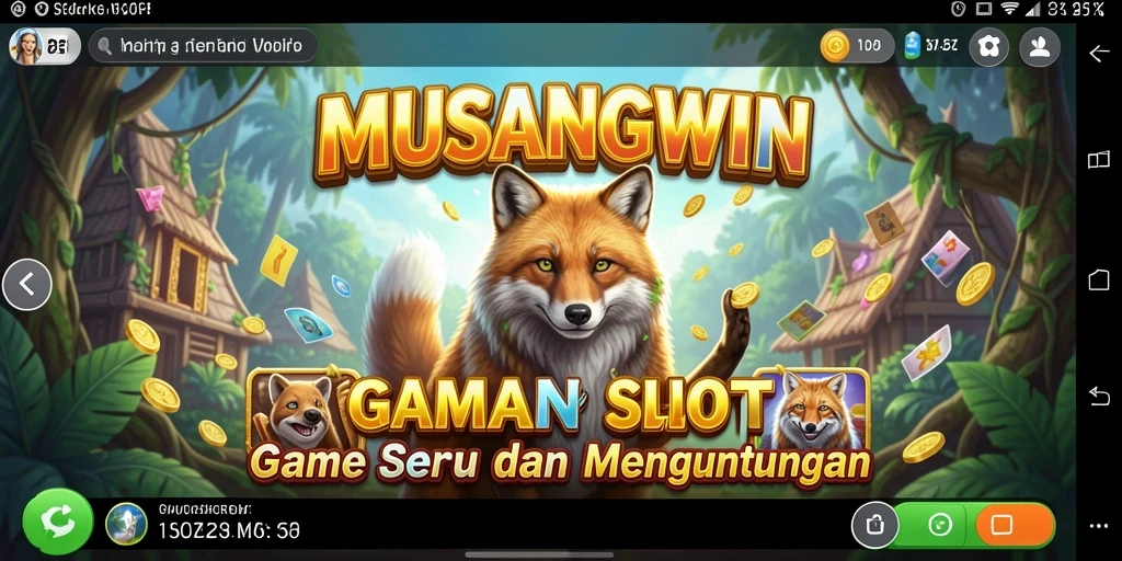 Screenshot gameplay <strong>MUSANGWIN</strong> yang menampilkan keseruan permainan Slot.